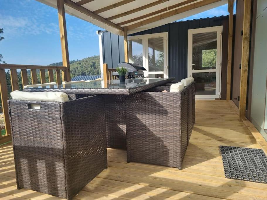 Charmant Et Spacieux Mobil Home Rocbaron Esterno foto
