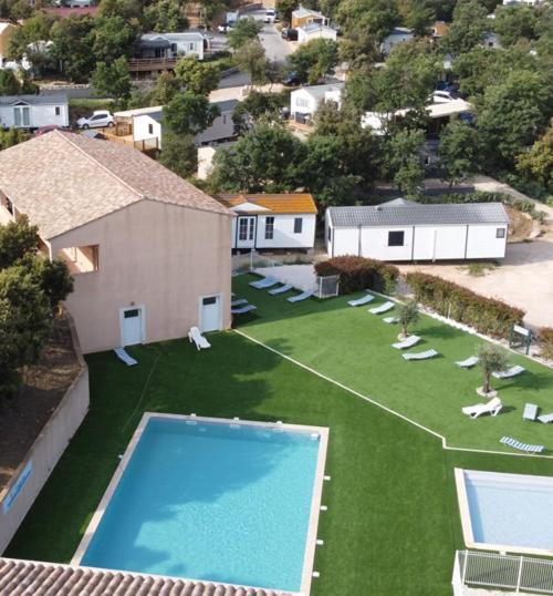 Charmant Et Spacieux Mobil Home Rocbaron Esterno foto